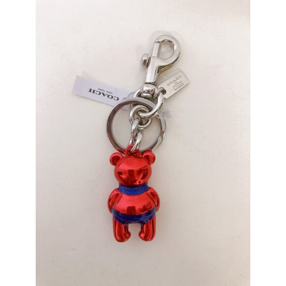 COACH 2046 MARVEL CAROL DANVER BAG CHARM - Picture 2 of 7